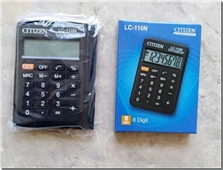 خرید لوازم التحریر ماشین حساب سیتیزن 8Digit از: www.ashja.com - کتابسرای اشجع