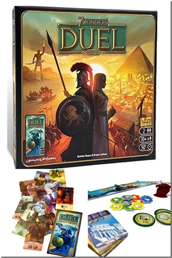 خرید اسباب بازی بازی دوئل - duel 7wonders از: www.ashja.com - کتابسرای اشجع